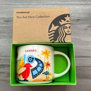 NWT CANNES Starbucks YOU ARE HERE COLLECTION Mug 14oz